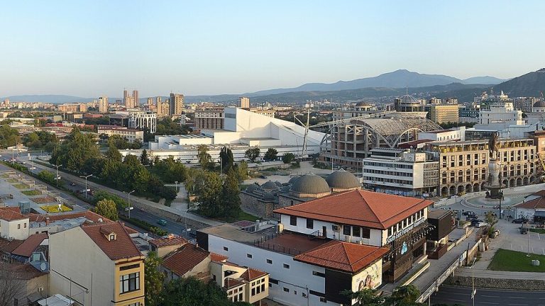 Skoplje, ilustracija uz tekst o rukometnom klubu Vardar