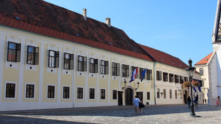 Banski dvori u Zagrebu, sjedište Vlade Hrvatske